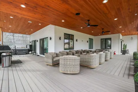 Covered terrace