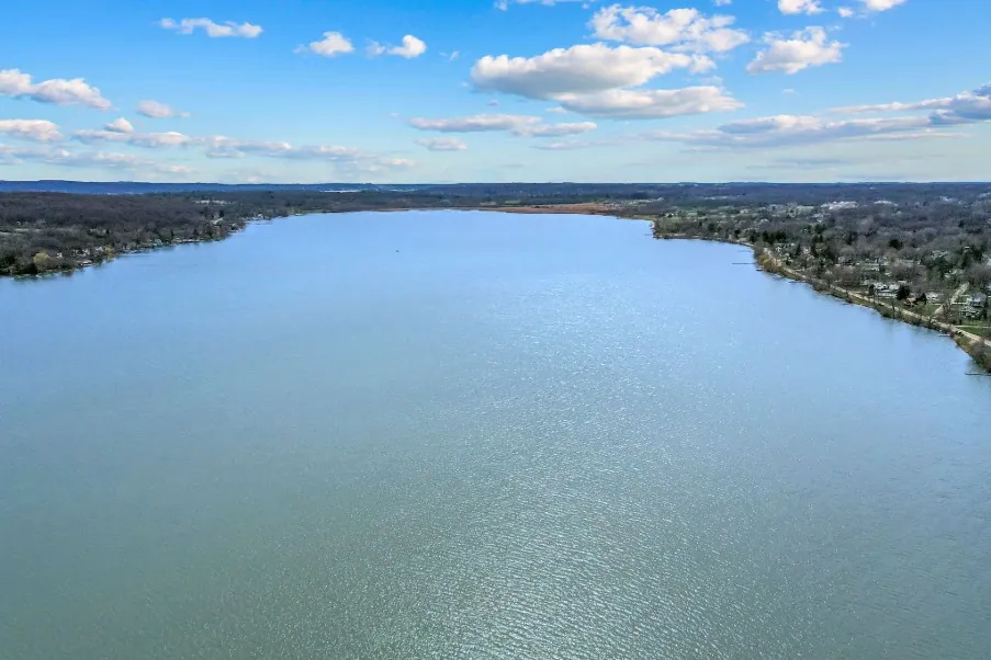 Lake shoreline