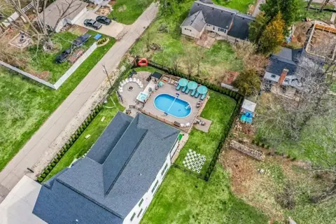 Pool from above